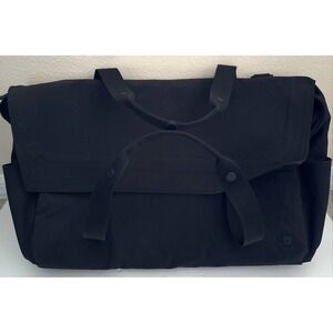 Lululemon Black Multi Pocket Insulated Tote Gym Bag Carry All